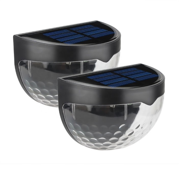 Motion Sensor Solar Powered Wall Light - 2 PCS